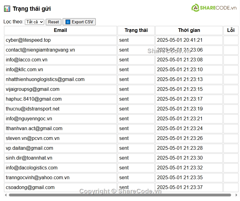gửi mail,SMTP,gửi email hàng loạt
